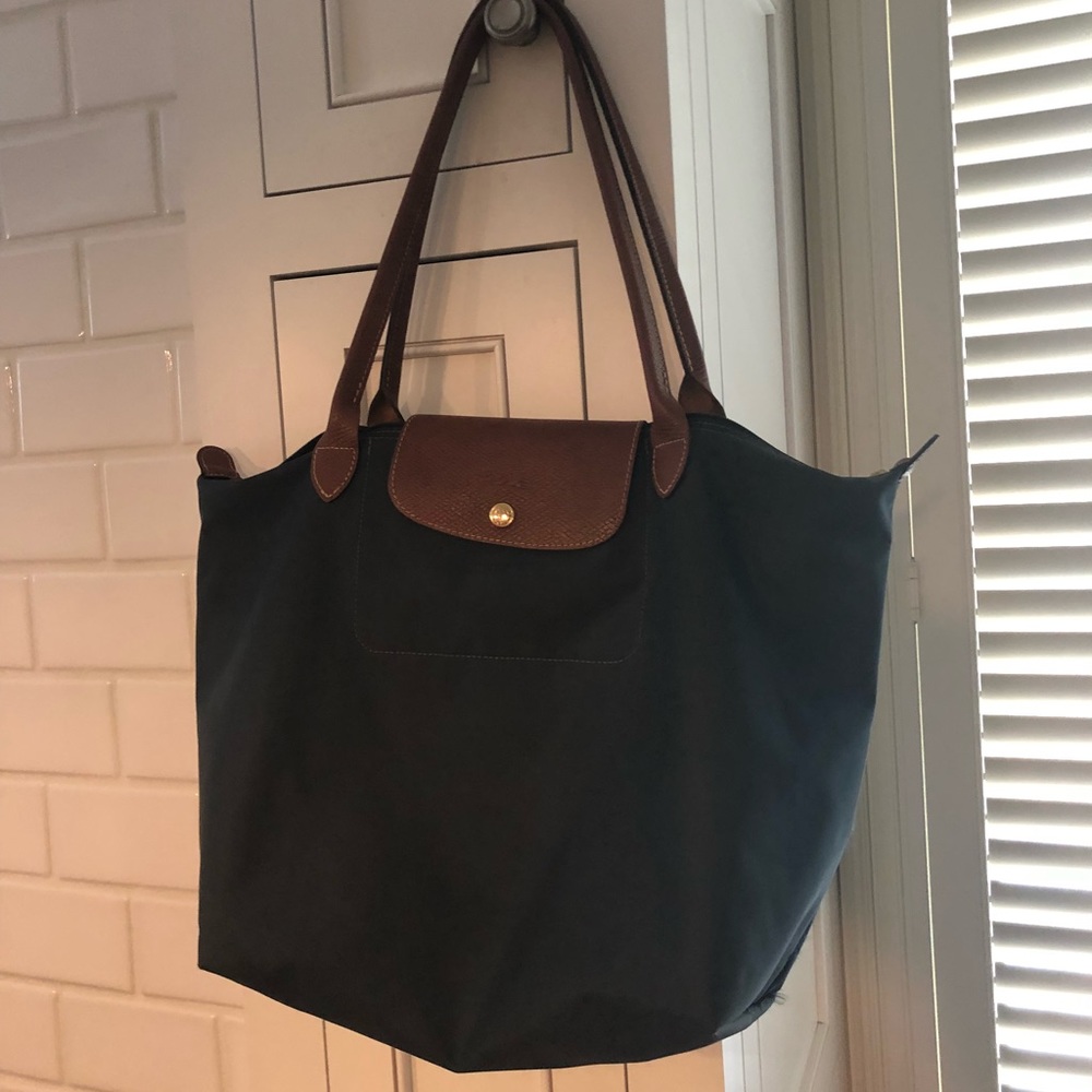 Longchamp grey large tote
